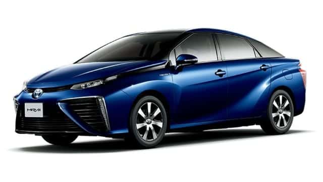 トヨタ ミライ mirai ダークブルーマイカ